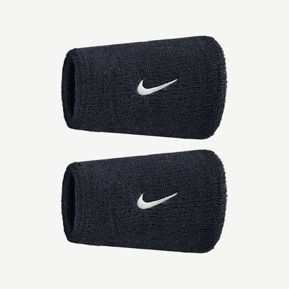 Swoosh Classic Doublewide Wristbands 2PK
