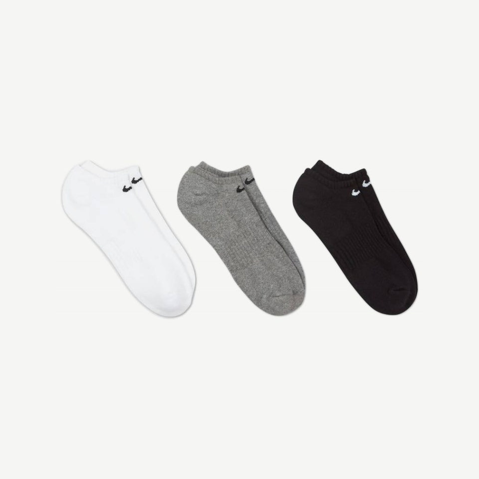 Unisex Everyday Cushioned No-show 3-pack 132, view 3