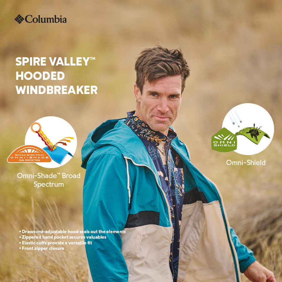 Spire Valley Hooded Windbreaker, view 2